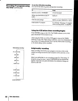 Preview for 44 page of Sony SLV-940HF Operating Instructions Manual