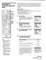 Preview for 45 page of Sony SLV-940HF Operating Instructions Manual