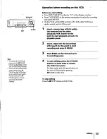 Preview for 53 page of Sony SLV-940HF Operating Instructions Manual