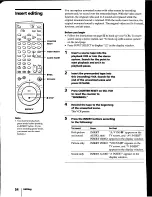 Preview for 54 page of Sony SLV-940HF Operating Instructions Manual