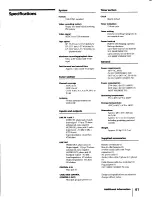 Preview for 61 page of Sony SLV-940HF Operating Instructions Manual