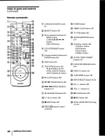 Preview for 64 page of Sony SLV-940HF Operating Instructions Manual