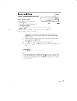 Preview for 69 page of Sony SLV-960HF MX Operating Instructions Manual