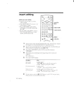 Preview for 70 page of Sony SLV-960HF MX Operating Instructions Manual