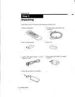 Preview for 4 page of Sony SLV-998HF CS Operating Instructions Manual