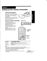 Preview for 5 page of Sony SLV-998HF CS Operating Instructions Manual