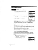 Preview for 30 page of Sony SLV-998HF CS Operating Instructions Manual