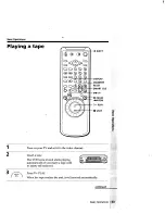 Preview for 53 page of Sony SLV-998HF CS Operating Instructions Manual