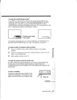 Preview for 57 page of Sony SLV-998HF CS Operating Instructions Manual