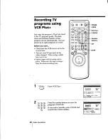 Preview for 60 page of Sony SLV-998HF CS Operating Instructions Manual