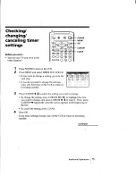 Preview for 75 page of Sony SLV-998HF CS Operating Instructions Manual