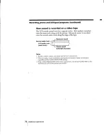 Preview for 78 page of Sony SLV-998HF CS Operating Instructions Manual