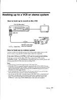 Preview for 83 page of Sony SLV-998HF CS Operating Instructions Manual