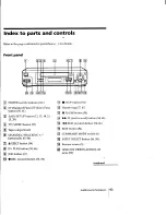 Preview for 93 page of Sony SLV-998HF CS Operating Instructions Manual