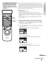 Preview for 39 page of Sony SLV-AV100C Operating Instructions Manual