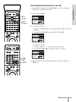 Preview for 41 page of Sony SLV-AV100C Operating Instructions Manual