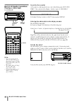 Preview for 48 page of Sony SLV-AV100C Operating Instructions Manual