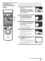 Preview for 49 page of Sony SLV-AV100C Operating Instructions Manual