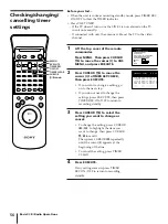 Preview for 56 page of Sony SLV-AV100C Operating Instructions Manual