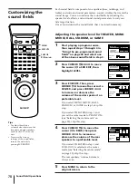 Preview for 78 page of Sony SLV-AV100C Operating Instructions Manual