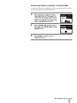 Preview for 81 page of Sony SLV-AV100C Operating Instructions Manual