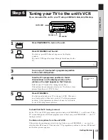 Preview for 13 page of Sony SLV-AV100UX Operating Instructions Manual