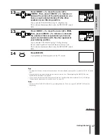 Preview for 17 page of Sony SLV-AV100UX Operating Instructions Manual