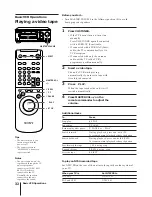 Preview for 32 page of Sony SLV-AV100UX Operating Instructions Manual