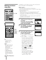 Preview for 40 page of Sony SLV-AV100UX Operating Instructions Manual