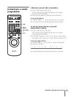 Preview for 51 page of Sony SLV-AV100UX Operating Instructions Manual