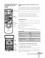 Preview for 59 page of Sony SLV-AV100UX Operating Instructions Manual