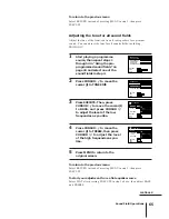 Preview for 65 page of Sony SLV-AV100UX Operating Instructions Manual