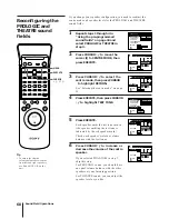 Preview for 68 page of Sony SLV-AV100UX Operating Instructions Manual