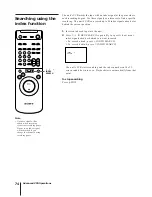 Preview for 74 page of Sony SLV-AV100UX Operating Instructions Manual