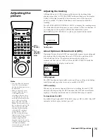 Preview for 75 page of Sony SLV-AV100UX Operating Instructions Manual