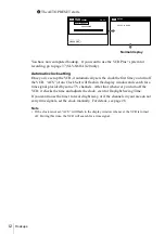 Preview for 12 page of Sony SLV-AX10 - Video Cassette Recorder Operating Instructions Manual