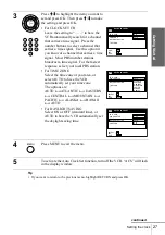 Preview for 27 page of Sony SLV-AX10 - Video Cassette Recorder Operating Instructions Manual