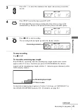 Preview for 45 page of Sony SLV-AX10 - Video Cassette Recorder Operating Instructions Manual