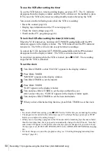 Preview for 50 page of Sony SLV-AX10 - Video Cassette Recorder Operating Instructions Manual