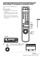 Preview for 55 page of Sony SLV-AX10 - Video Cassette Recorder Operating Instructions Manual