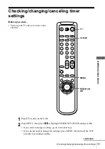 Preview for 61 page of Sony SLV-AX10 - Video Cassette Recorder Operating Instructions Manual