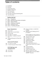 Предварительный просмотр 6 страницы Sony SLV-D100 Notes on operations & the setup menu Operating Instructions Manual