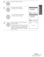 Предварительный просмотр 27 страницы Sony SLV-D100 Notes on operations & the setup menu Operating Instructions Manual