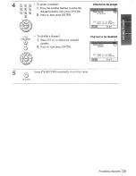 Предварительный просмотр 29 страницы Sony SLV-D100 Notes on operations & the setup menu Operating Instructions Manual