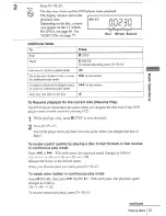 Preview for 31 page of Sony SLV-D100 Notes on operations & the setup menu Operating Instructions Manual