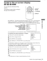 Preview for 33 page of Sony SLV-D100 Notes on operations & the setup menu Operating Instructions Manual