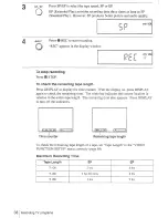 Preview for 38 page of Sony SLV-D100 Notes on operations & the setup menu Operating Instructions Manual