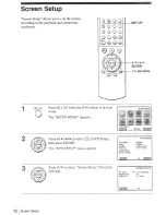 Предварительный просмотр 52 страницы Sony SLV-D100 Notes on operations & the setup menu Operating Instructions Manual