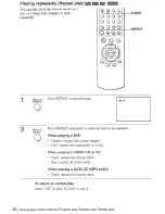 Предварительный просмотр 68 страницы Sony SLV-D100 Notes on operations & the setup menu Operating Instructions Manual