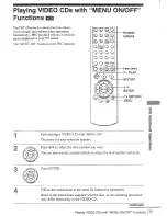 Preview for 77 page of Sony SLV-D100 Notes on operations & the setup menu Operating Instructions Manual